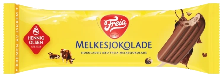 Freia Sjokoladeis Melkesjokolade 90ml 42 Stk