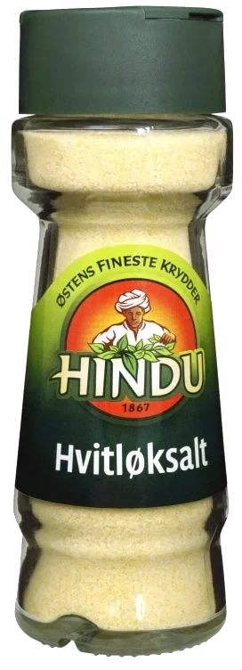 HVITLØKSALT GLASS HINDU