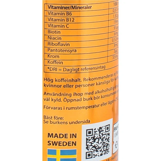 Energidryck Orange 24-pack