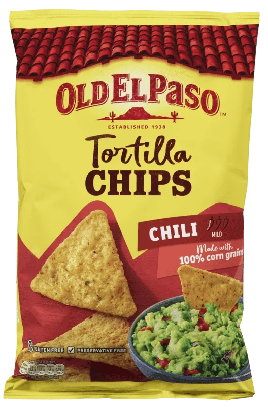 Old El Pasotortilla Chips Chili 185g
