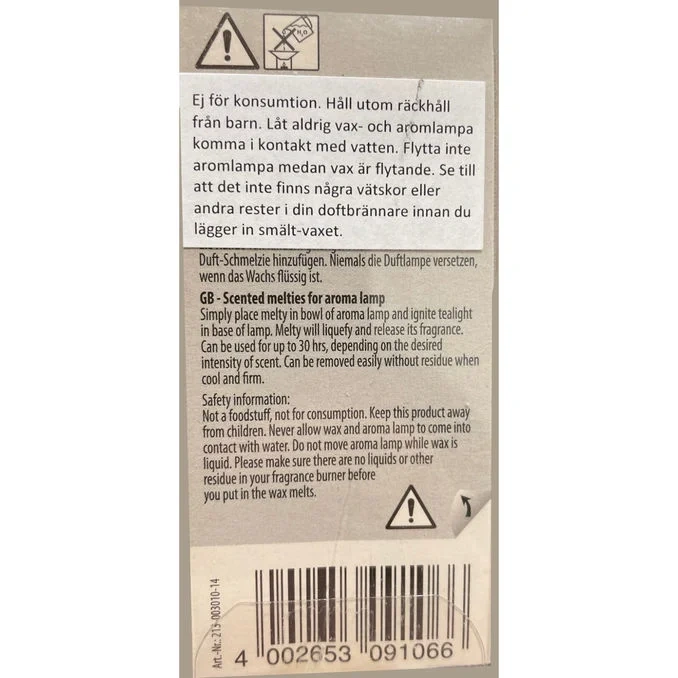 Doftblock Vanilj 8-Pack
