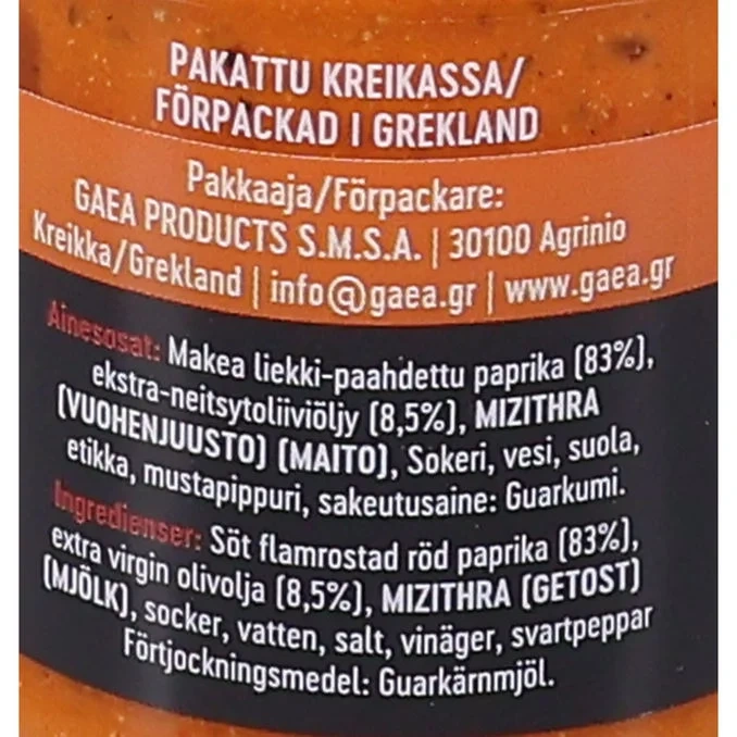Paprikaröra Sweet Pepper
