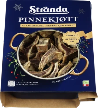 Pinnekjøtt Urøkt Av Lammesadel Ca1,5kg Stranda