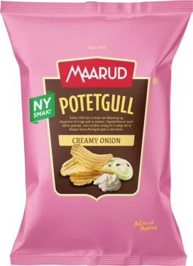 Potetgull Rifla Creamy Onion 200g Maarud