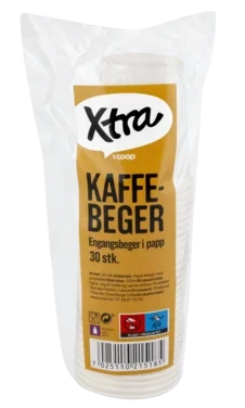 Kaffebeger 30stk Xtra