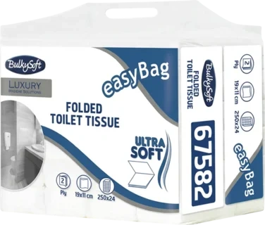 Toalettpapir Bulk Easybag Soft, 2lag * Krt A 6000