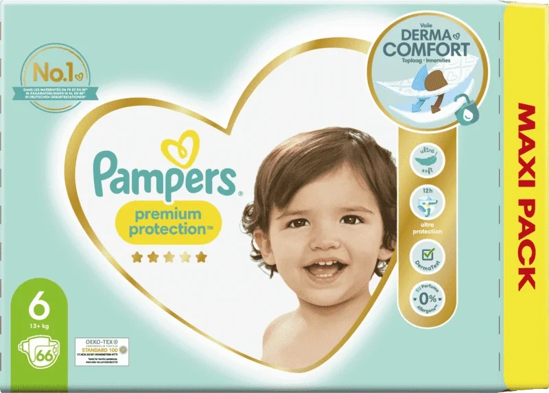 Pampers Premiumprotection S6 13-18kg 69stk