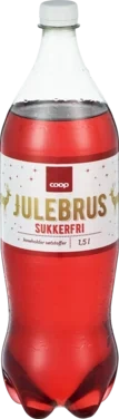 Julebrus Rød Sukkerfri 1.5l