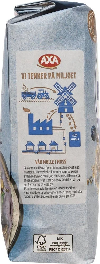 Blåbærmüsli
