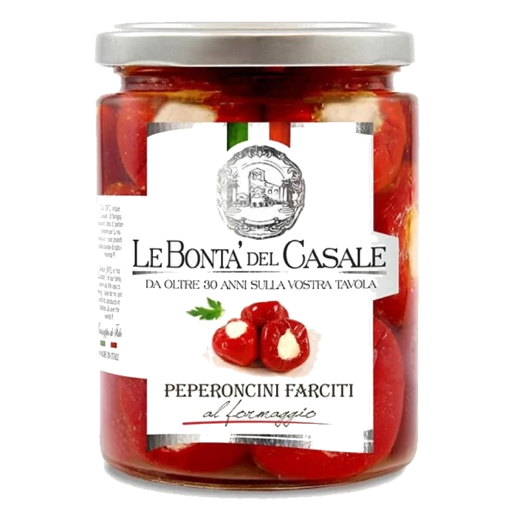 Ostefylte Chili i Olje 280g Dispac
