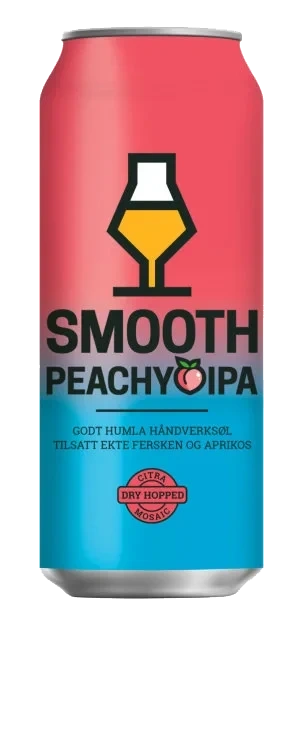 Smooth Peachy Ipa 0,5l boks Klokk&Co