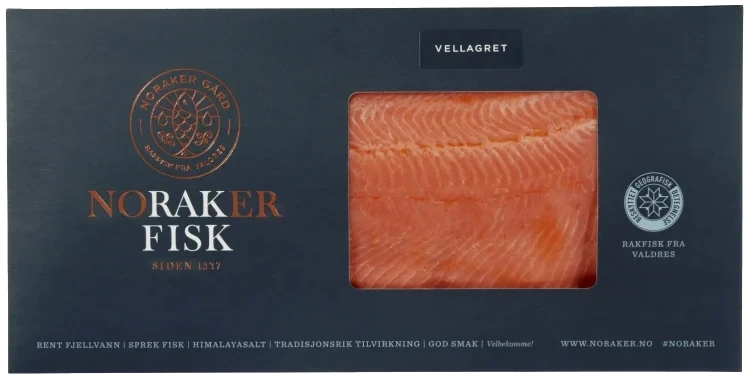 Rakfisk Vellagret 300g Noraker