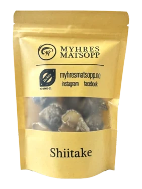Myhres Matsopp Shiitake Tørket Øko 20g