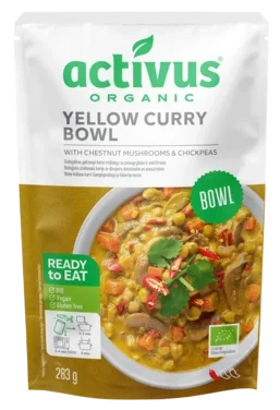 Yellow Curry Bowl 283g Økologisk/vegan/glutenfri