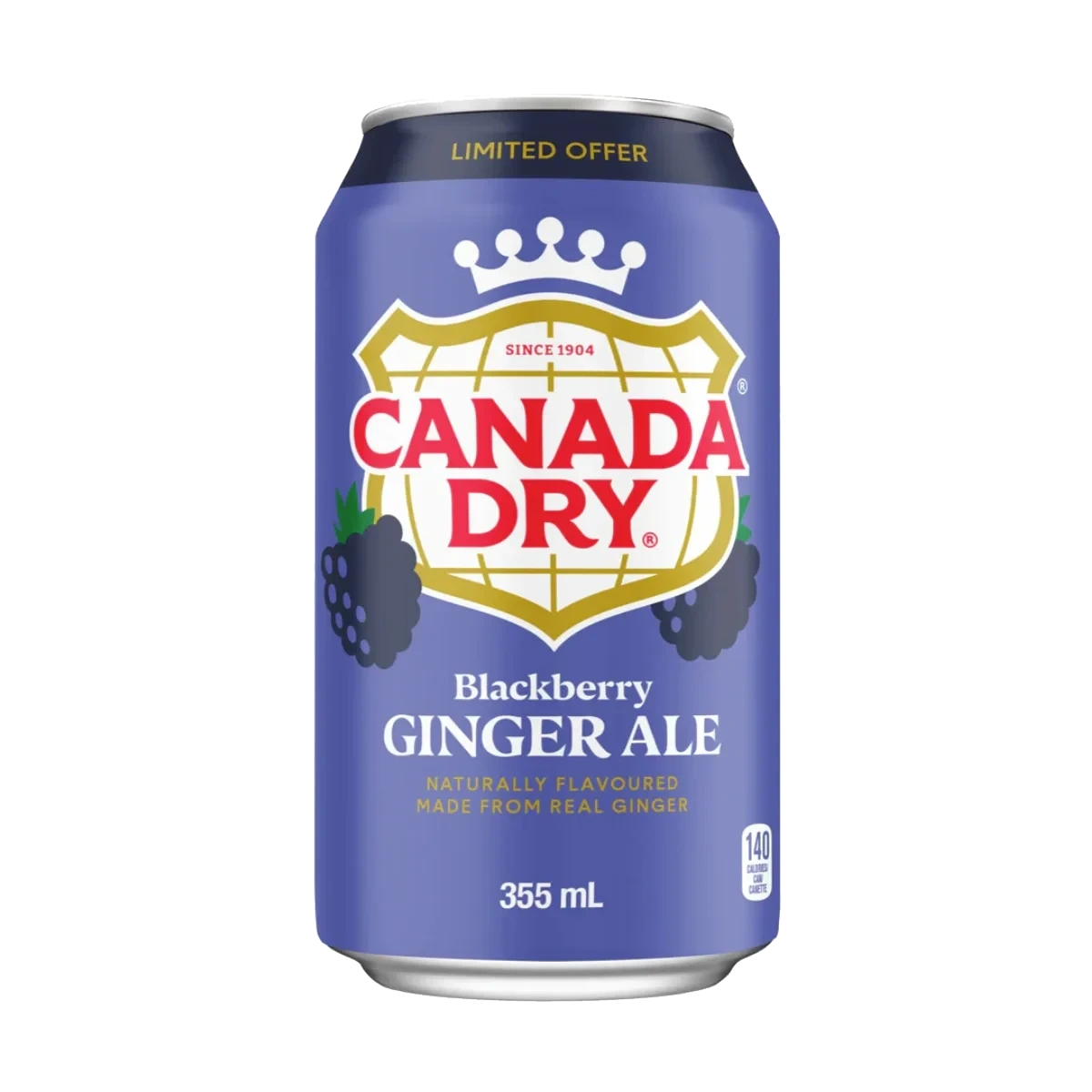 Canada Dry Blackberry Ginger Ale 355 ml