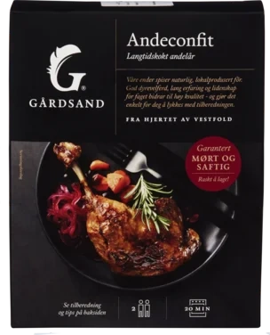 Andeconfit 2pk Ca500g Gårdsand