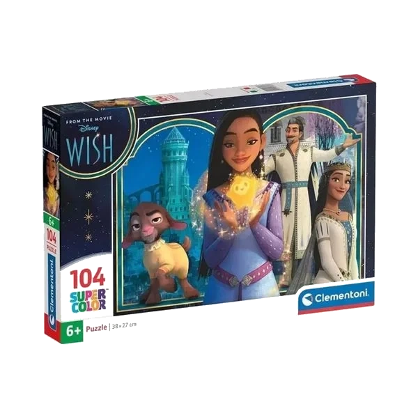 Puslespill 104 Brikker - Disney Wish