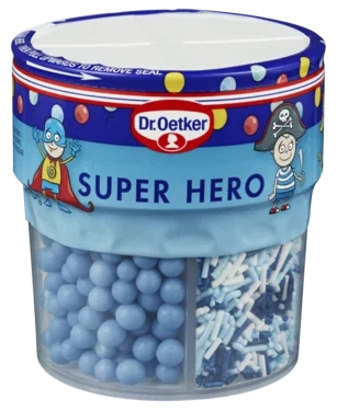 Super Hero Strøssel 76g Dr Oetker