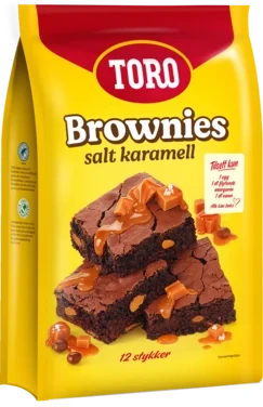 Toro Brownies Salt Karamell 5x541g