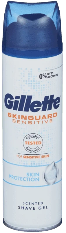 Gillette Barbergel Skinguard Sensitive 200ml