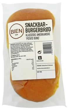 Bien Burgerbrød 2pk Fra Hardanger Bakeri