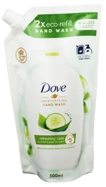Dove Go Fresh Cucumber & Green Tea Hand Wash Refill 500 ml