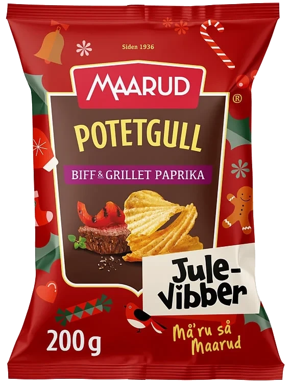 Julevibber Biff&Grillet Paprika 200g Maarud