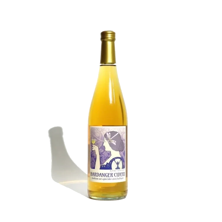 Eplesider Stille 0,75l flaske Hardanger Cideri