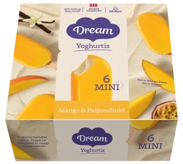 Dream Mango & Pasjon Mini 6pk