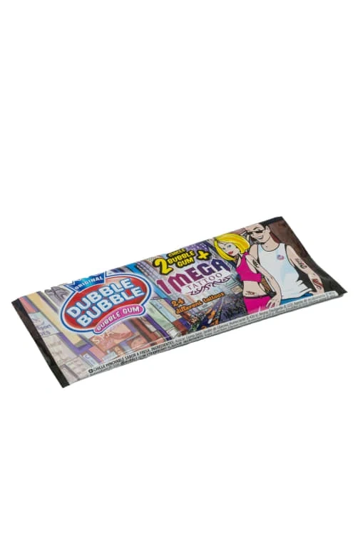 Dubble Bubble Mega Tattoos City 2 Gum + 2 Tattoo