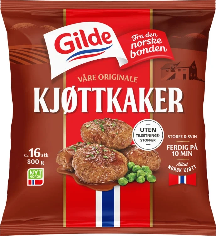 Kjøttkaker 800g Enh