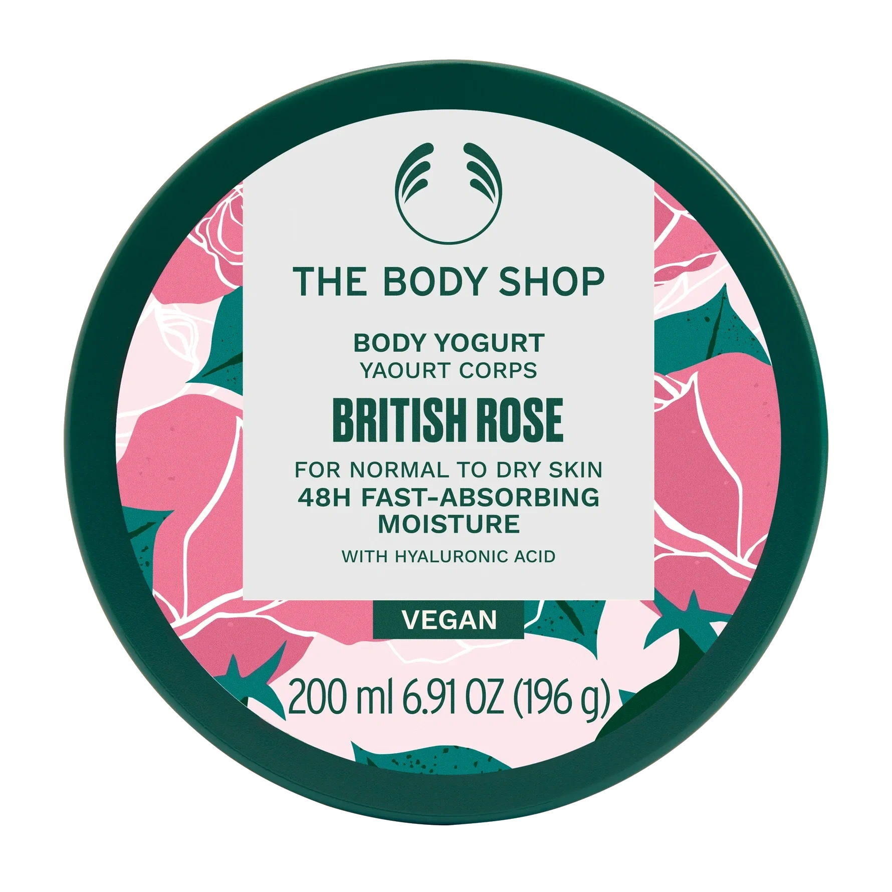THE BODY SHOP British Rose Body Yogurt 200 ml