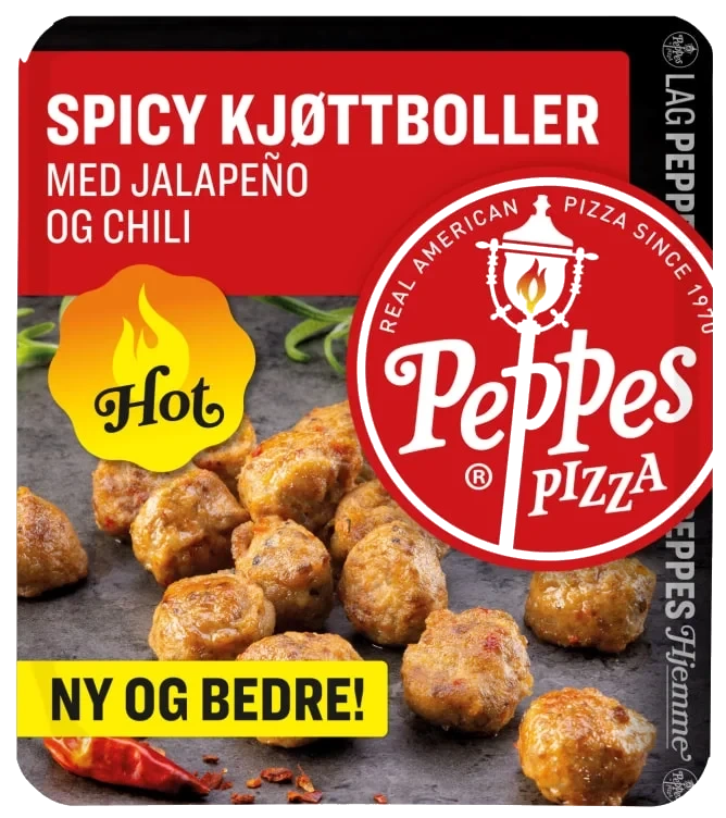 Kjøttboller Spicy 120g Peppes