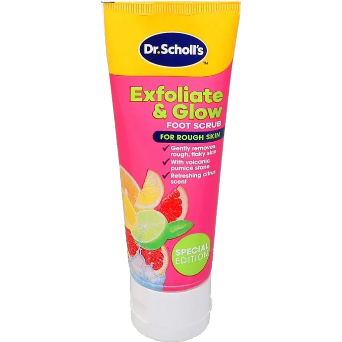 Fotskrubb Exfoliate & Glow