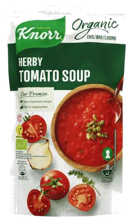 Tomatsuppe Økologisk 570ml Knorr