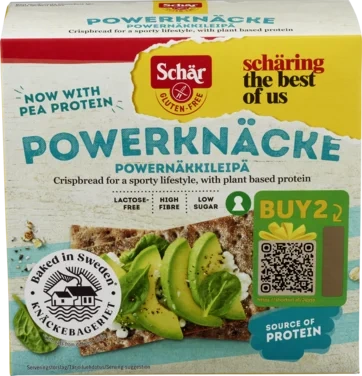 Powerknekkebrød Gl.Fri 225g Schär