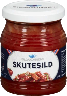 Skutesild 190g Glass Sildakongen