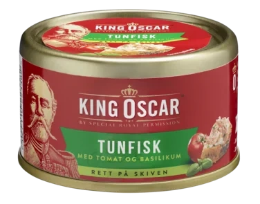 King Oscar Tunfisk Tomat & Basilikum 85 g