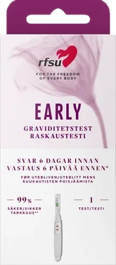 Graviditetstest Early 1stk Rfsu
