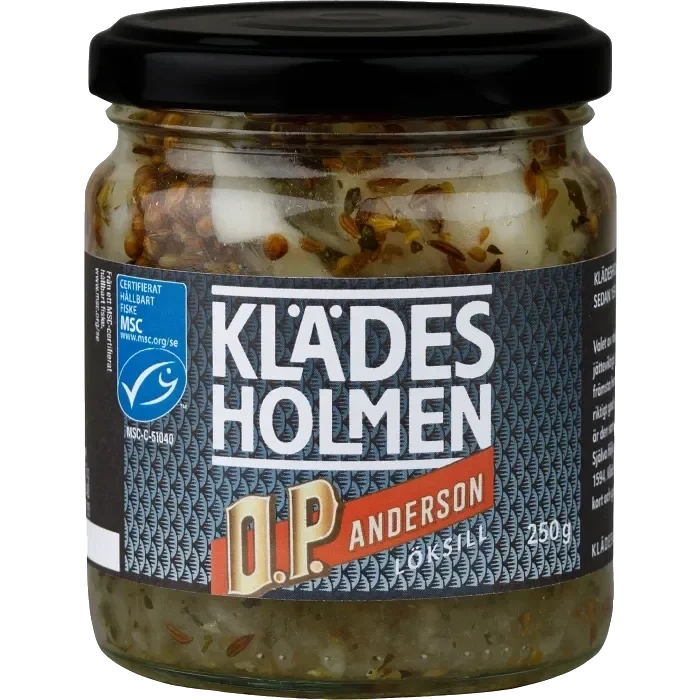 Löksill O.P. Anderson 250g Klädesholmen