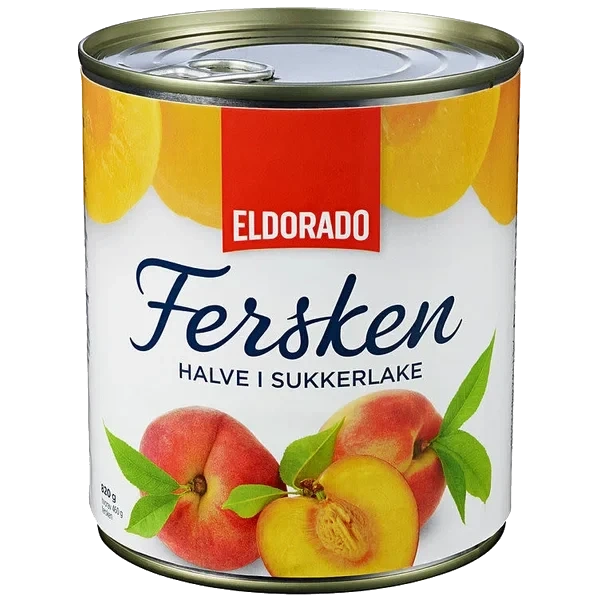 Fersken 820g Eldorado