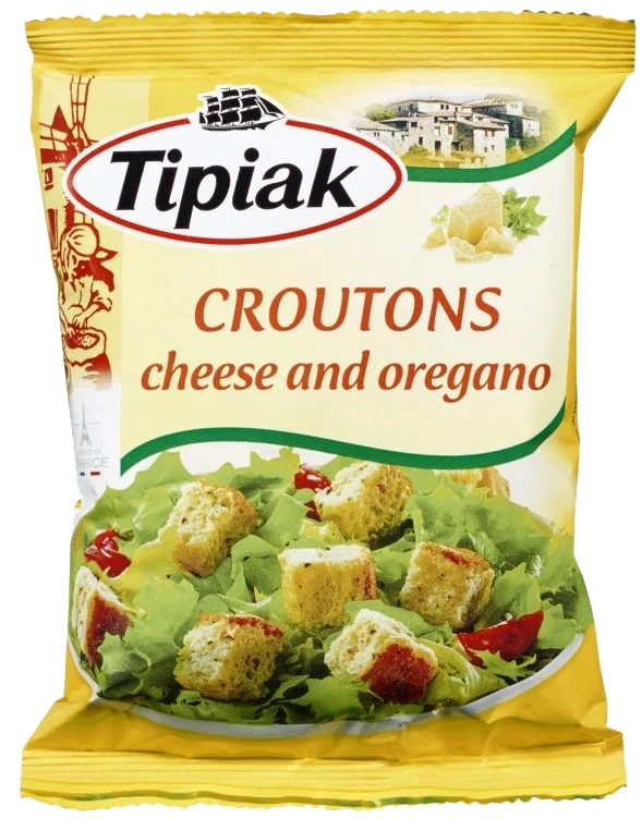 Croutons Cheese&Oregano 50g Tipiak