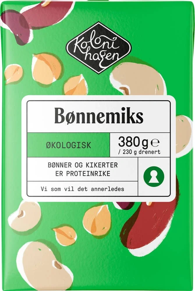 Økologisk bønnemiks