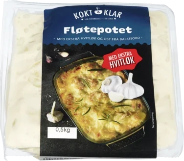 Fl.potet m/Hv.løk 500 g Kokt og Klar