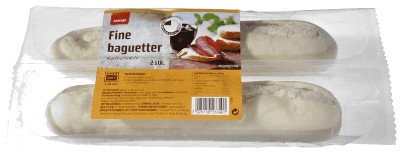 Coop Fine Baguetter 2pk