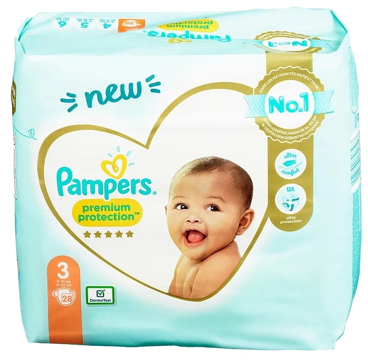 Pampers Premium Protect S3 6-10kg 28stk