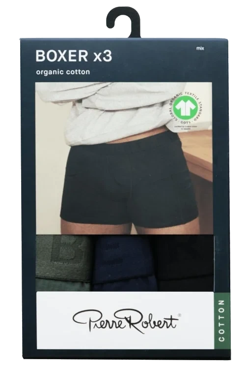 Cotton Boxer X3 Men Mix22 l