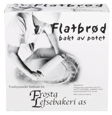 Hjembakt Flatbrød Frosta 400g