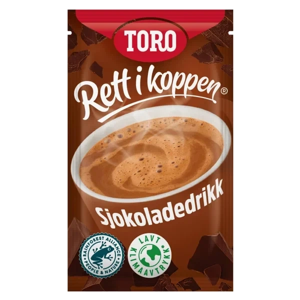 Sjokoladedrikk Pose 32g Rett I Koppen