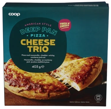 Deep Pan Cheese Pizza 403g